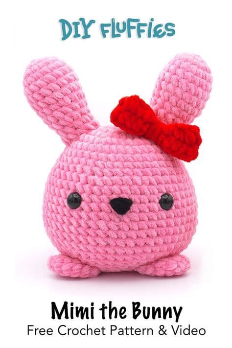 Patron de lapin amigurumi gratuit — DIY Fluffies